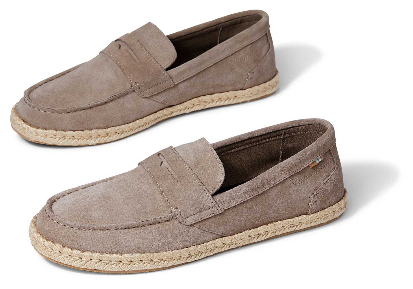 Toms Espadryle Męskie Brązowe - Stanford - 20EYMZWPV